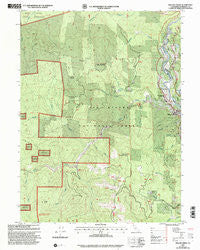 Willow Creek California Historical topographic map, 1:24000 scale, 7.5 X 7.5 Minute, Year 1997