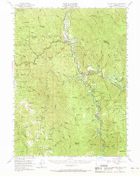 Willow Creek California Historical topographic map, 1:62500 scale, 15 X 15 Minute, Year 1952