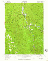 Willow Creek California Historical topographic map, 1:62500 scale, 15 X 15 Minute, Year 1952
