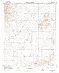 Willow Springs California Historical topographic map, 1:24000 scale, 7.5 X 7.5 Minute, Year 1965