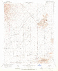 Willow Springs California Historical topographic map, 1:24000 scale, 7.5 X 7.5 Minute, Year 1965