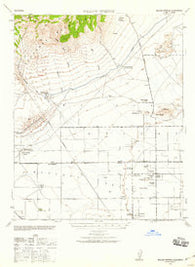 Willow Springs California Historical topographic map, 1:62500 scale, 15 X 15 Minute, Year 1943