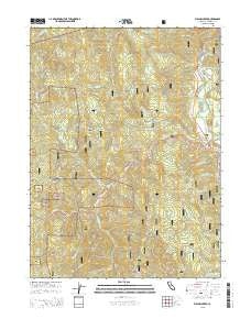 Willow Creek California Current topographic map, 1:24000 scale, 7.5 X 7.5 Minute, Year 2015