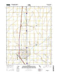 Willows California Current topographic map, 1:24000 scale, 7.5 X 7.5 Minute, Year 2015