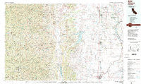 Willows California Historical topographic map, 1:100000 scale, 30 X 60 Minute, Year 1987