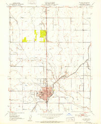 Willows California Historical topographic map, 1:24000 scale, 7.5 X 7.5 Minute, Year 1951