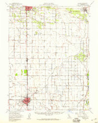 Willows California Historical topographic map, 1:62500 scale, 15 X 15 Minute, Year 1951
