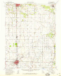 Willows California Historical topographic map, 1:62500 scale, 15 X 15 Minute, Year 1951
