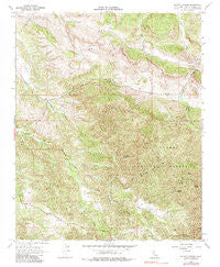 Wilson Corner California Historical topographic map, 1:24000 scale, 7.5 X 7.5 Minute, Year 1966