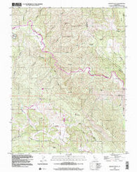 Wilson Valley California Historical topographic map, 1:24000 scale, 7.5 X 7.5 Minute, Year 1998