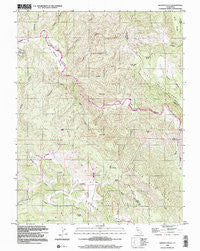 Wilson Valley California Historical topographic map, 1:24000 scale, 7.5 X 7.5 Minute, Year 1998