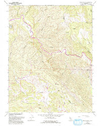 Wilson Valley California Historical topographic map, 1:24000 scale, 7.5 X 7.5 Minute, Year 1958