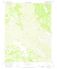 Wilson Valley California Historical topographic map, 1:24000 scale, 7.5 X 7.5 Minute, Year 1958