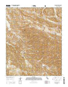 Wilson Corner California Current topographic map, 1:24000 scale, 7.5 X 7.5 Minute, Year 2015