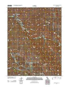 Wilson Valley California Historical topographic map, 1:24000 scale, 7.5 X 7.5 Minute, Year 2012
