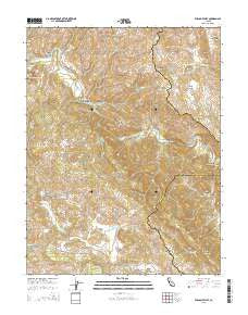 Wilson Valley California Current topographic map, 1:24000 scale, 7.5 X 7.5 Minute, Year 2015