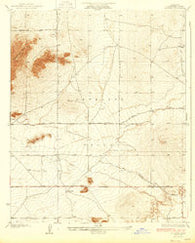 Wilsona California Historical topographic map, 1:24000 scale, 7.5 X 7.5 Minute, Year 1935