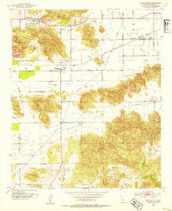 Winchester California Historical topographic map, 1:24000 scale, 7.5 X 7.5 Minute, Year 1953