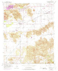 Winchester California Historical topographic map, 1:24000 scale, 7.5 X 7.5 Minute, Year 1953