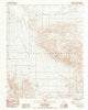 Wingate Pass California Historical topographic map, 1:24000 scale, 7.5 X 7.5 Minute, Year 1984