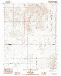 Wingate Wash West California Historical topographic map, 1:24000 scale, 7.5 X 7.5 Minute, Year 1985
