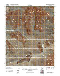 Wingate Wash West California Historical topographic map, 1:24000 scale, 7.5 X 7.5 Minute, Year 2012