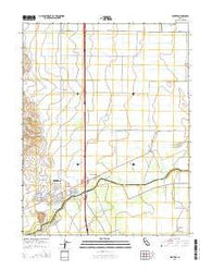 Winters California Current topographic map, 1:24000 scale, 7.5 X 7.5 Minute, Year 2015