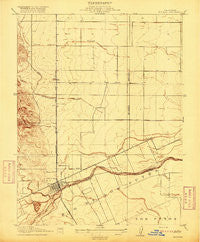 Winters California Historical topographic map, 1:31680 scale, 7.5 X 7.5 Minute, Year 1916