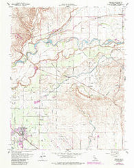 Winton California Historical topographic map, 1:24000 scale, 7.5 X 7.5 Minute, Year 1961