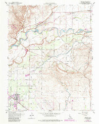 Winton California Historical topographic map, 1:24000 scale, 7.5 X 7.5 Minute, Year 1961