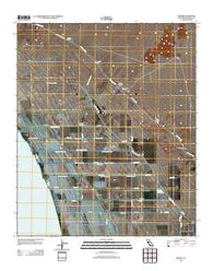 Wister California Historical topographic map, 1:24000 scale, 7.5 X 7.5 Minute, Year 2012