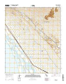 Wister California Current topographic map, 1:24000 scale, 7.5 X 7.5 Minute, Year 2015