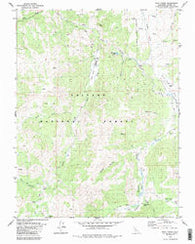 Wolf Creek California Historical topographic map, 1:24000 scale, 7.5 X 7.5 Minute, Year 1979