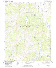 Wolf Creek California Historical topographic map, 1:24000 scale, 7.5 X 7.5 Minute, Year 1979