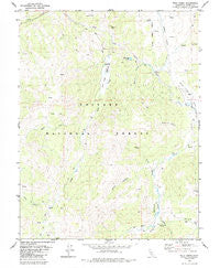 Wolf Creek California Historical topographic map, 1:24000 scale, 7.5 X 7.5 Minute, Year 1979