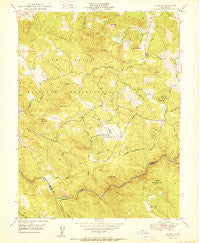 Wolf California Historical topographic map, 1:24000 scale, 7.5 X 7.5 Minute, Year 1950