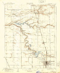 Woodbridge California Historical topographic map, 1:31680 scale, 7.5 X 7.5 Minute, Year 1910