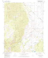 Woodfords California Historical topographic map, 1:24000 scale, 7.5 X 7.5 Minute, Year 1979