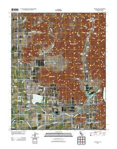 Woodlake California Historical topographic map, 1:24000 scale, 7.5 X 7.5 Minute, Year 2012