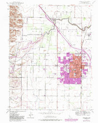 Woodland California Historical topographic map, 1:24000 scale, 7.5 X 7.5 Minute, Year 1952