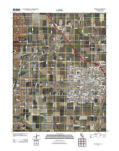 Woodland California Historical topographic map, 1:24000 scale, 7.5 X 7.5 Minute, Year 2012
