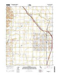 Woodland California Current topographic map, 1:24000 scale, 7.5 X 7.5 Minute, Year 2015