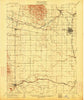 Woodland California Historical topographic map, 1:62500 scale, 15 X 15 Minute, Year 1907