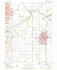Woodland California Historical topographic map, 1:24000 scale, 7.5 X 7.5 Minute, Year 1952