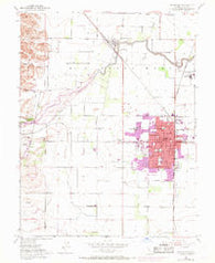 Woodland California Historical topographic map, 1:24000 scale, 7.5 X 7.5 Minute, Year 1952
