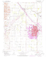 Woodland California Historical topographic map, 1:24000 scale, 7.5 X 7.5 Minute, Year 1952