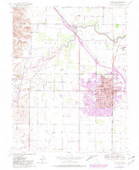 Woodland California Historical topographic map, 1:24000 scale, 7.5 X 7.5 Minute, Year 1952