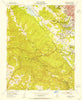 Woodside California Historical topographic map, 1:24000 scale, 7.5 X 7.5 Minute, Year 1953