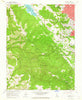 Woodside California Historical topographic map, 1:24000 scale, 7.5 X 7.5 Minute, Year 1961