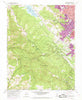 Woodside California Historical topographic map, 1:24000 scale, 7.5 X 7.5 Minute, Year 1961